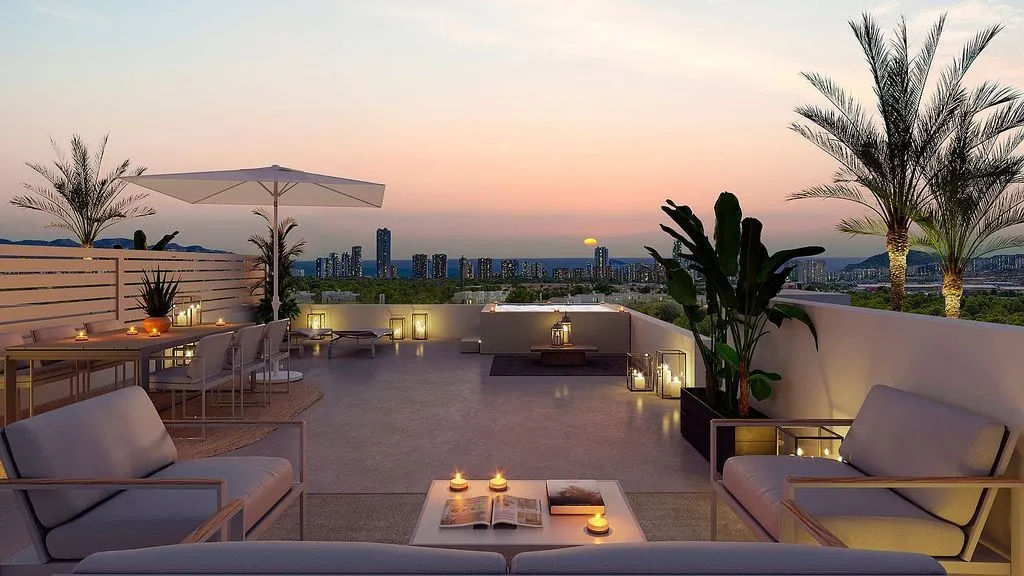Terrasse - New Flat with Pool in Berlín Street