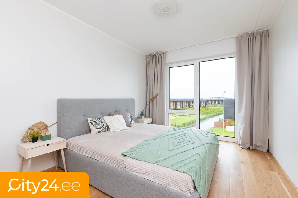 Camere da letto - Apartment with Terrace in Järveküla, Harju County