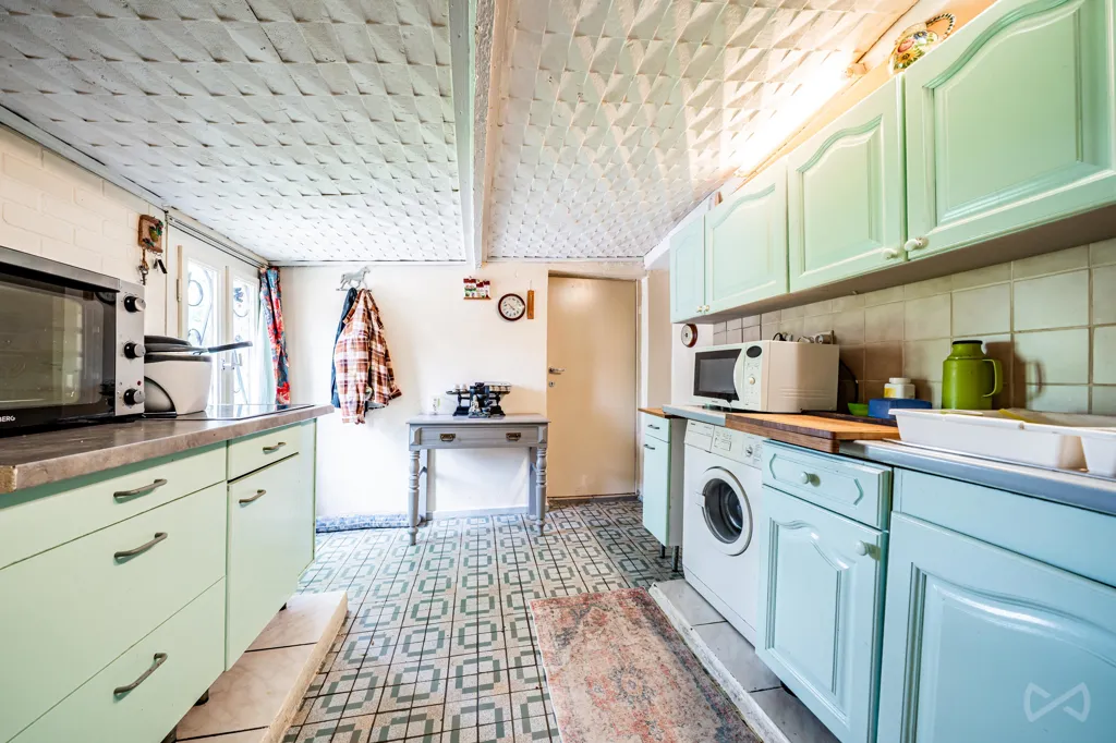 Köök - Semi-detached House with Garden in Saint-Ghislain