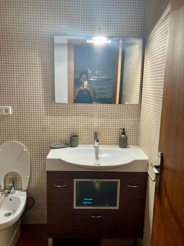 Bagni - Modernised Studio with Terrace in Poble Sec, Barcelona