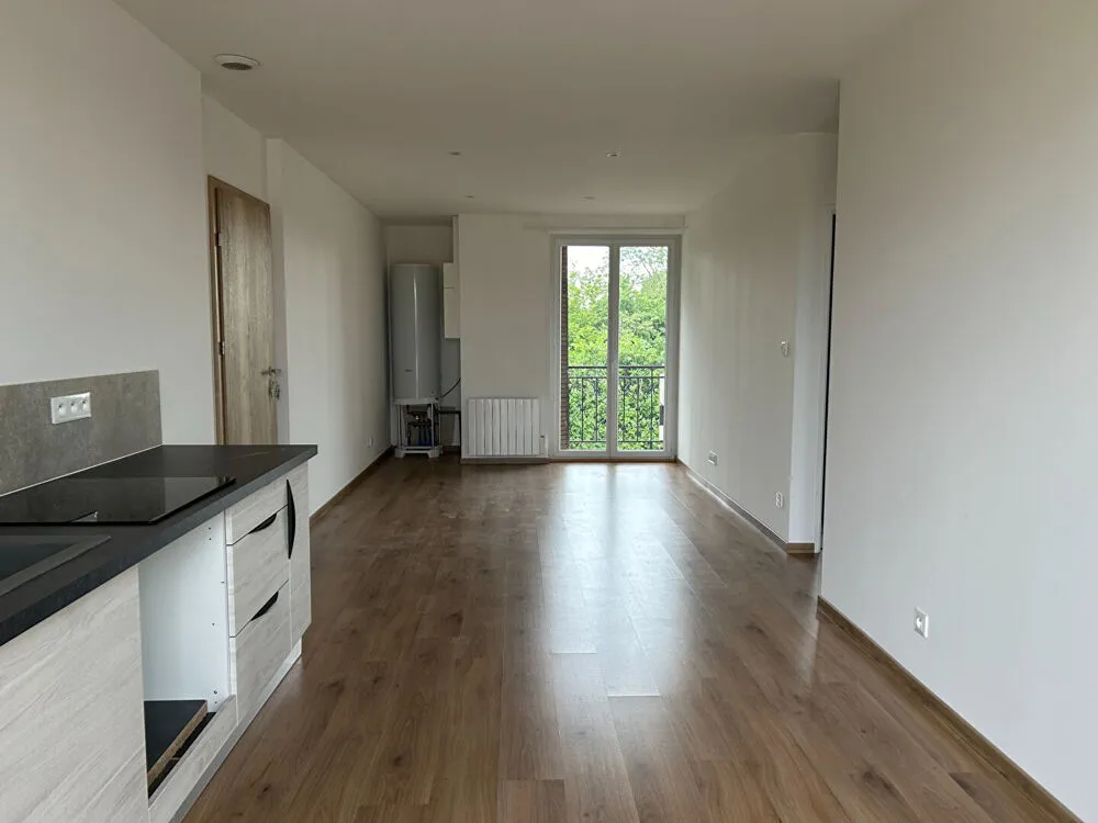 Kitchen - Refurbished Apartment with Balcony in Attignat