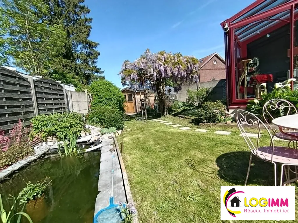 Garden - Semi-Detached House with Garden in Anzin