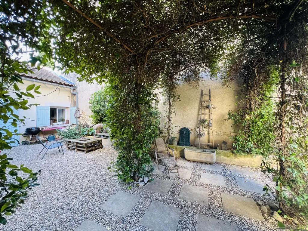 Jardin - Maison Bourgeoise avec Jardin à Sablet