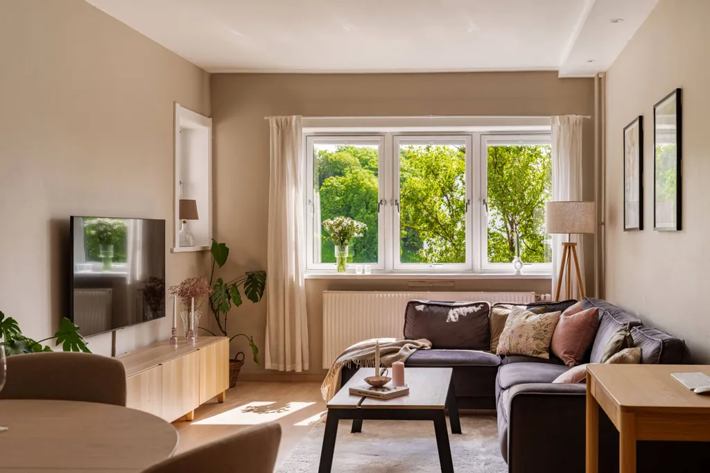 Séjour - Appartement 2 pièces à Oslo