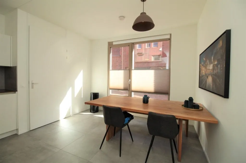 Söögituba - Energetically Efficient Apartment with Terrace in Groningen
