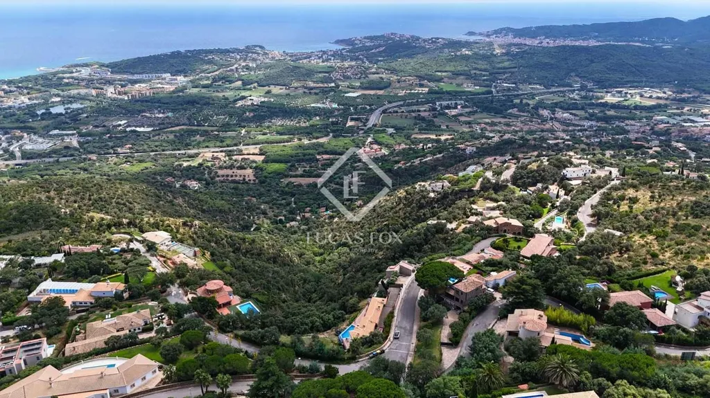 Vue aérienne - Building Plot with Sea Views in Platja d'Aro