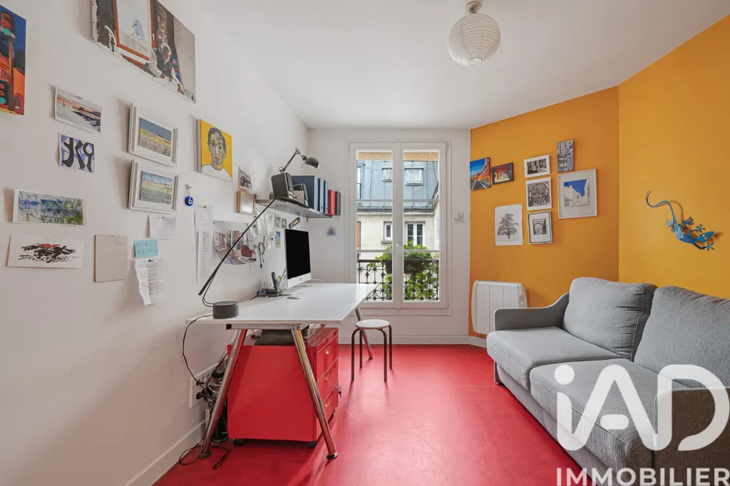 Séjour - Appartement Charmant au Calme, Quartier Voltaire à Paris