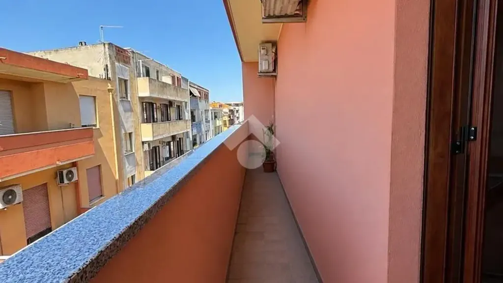 Balcon - 3-Room Apartment with Solarium in Quartu Sant'Elena