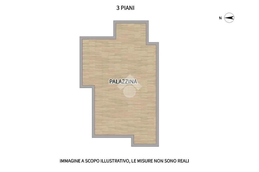 Plan - Palazzo with Seafront Proximity in Grottammare