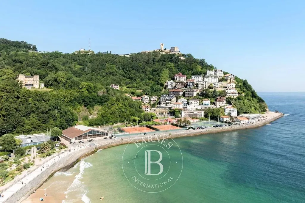 Õhuvaade - Duplex with Sea View on Ondarreta Beach, San Sebastián