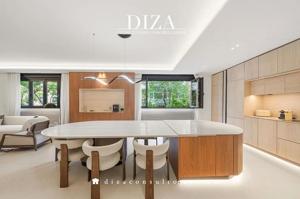 Cuisine - Penthouse with Garden View in Salamanca