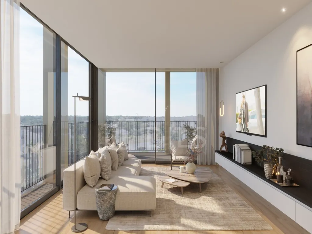 Séjour - Contemporary Apartment with Balcony in Almancil