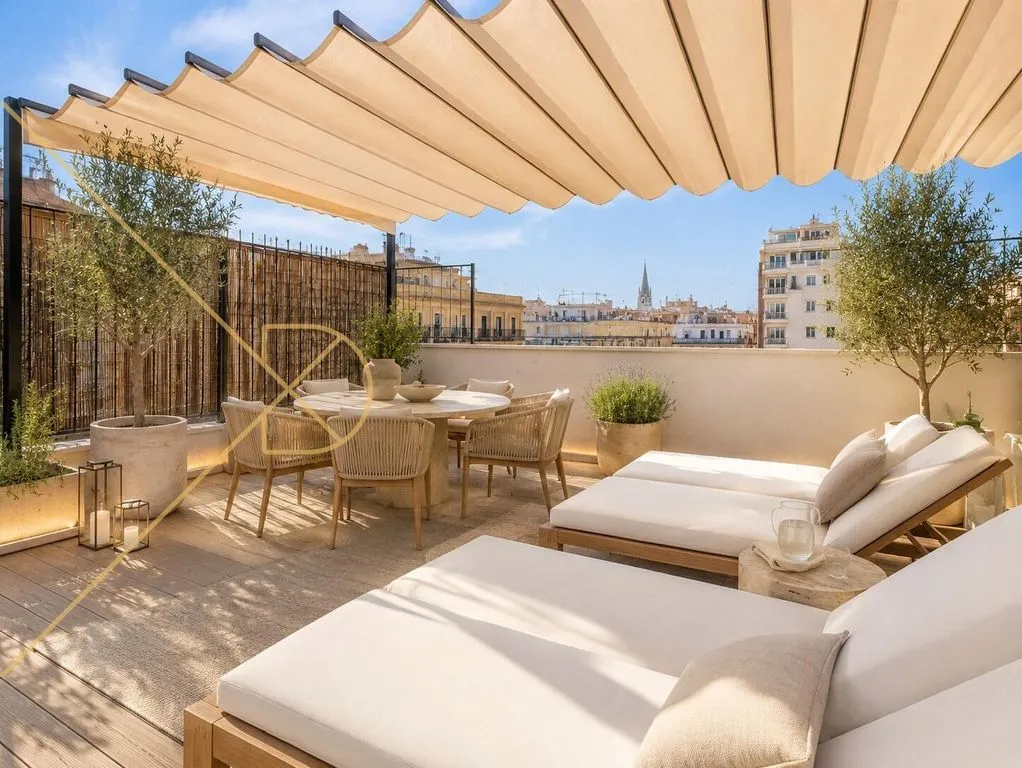 Terrasse - Duplex Penthouse with Rooftop Terrace in Eixample Dreta