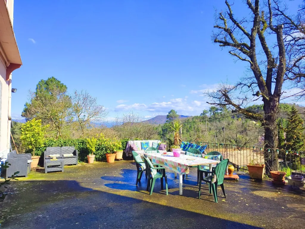 Terrace - Character House with Pool in Cévennes