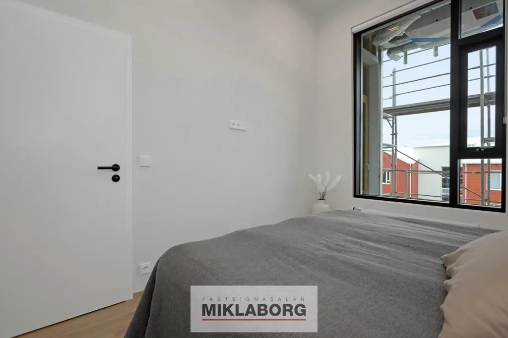 Camere da letto - New Flat with Balcony in Hafnarbraut
