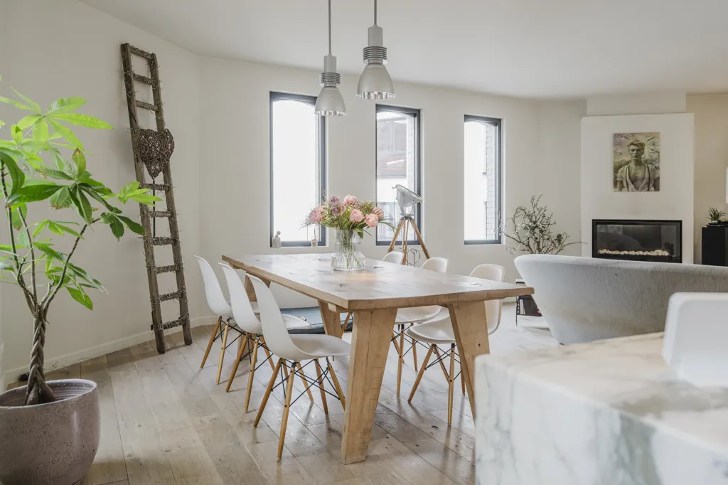 Dining Room - Commercial Property with Residential Unit in Wervik