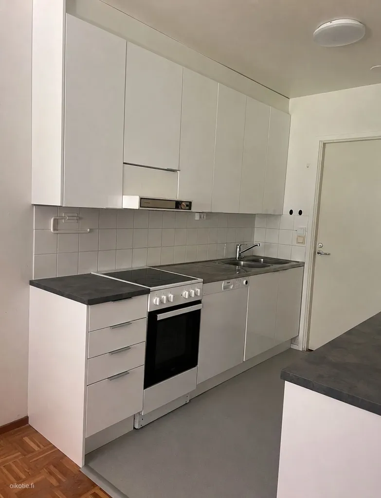 Köök - End-Unit Flat with Sauna in Sorvakko, Uusikaupunki