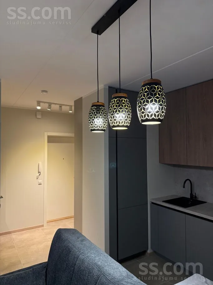 Cuisine - Two-Bedroom Flat with Balcony in Riga