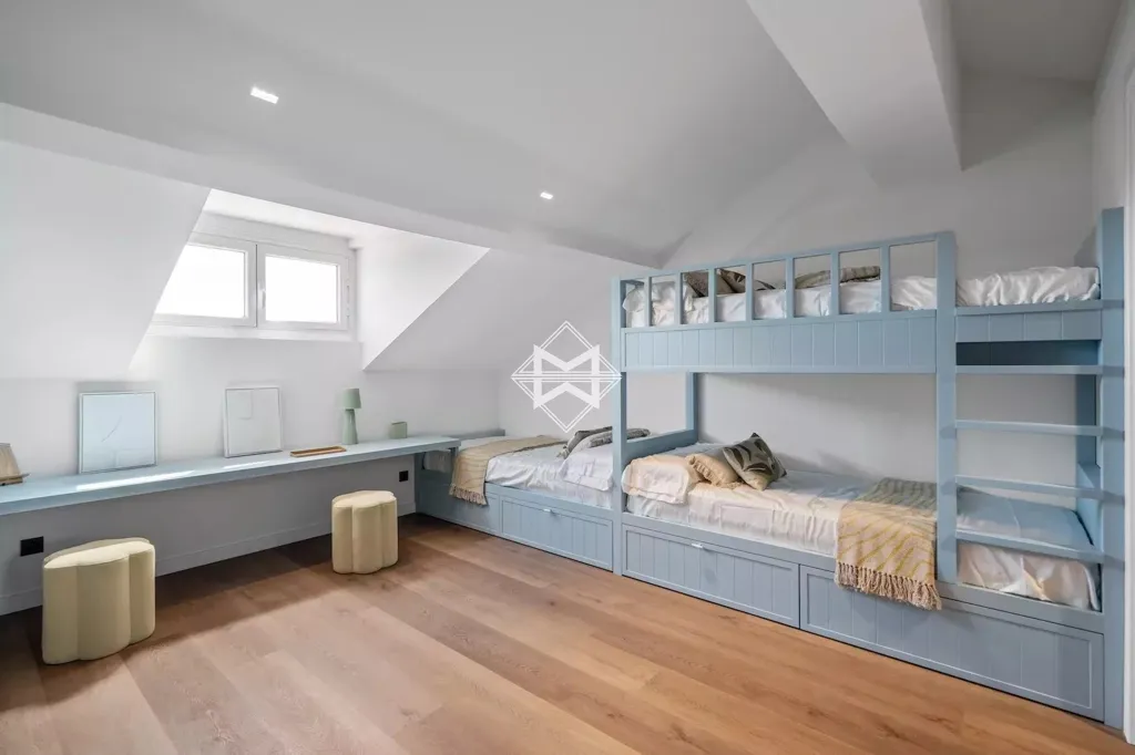 Bedrooms - Belle Époque Villa with Pool in Saint-Raphaël