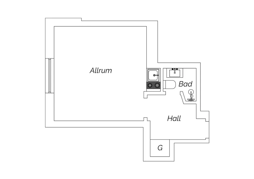 Plaan - Efficient Flat with Garden in Malmö