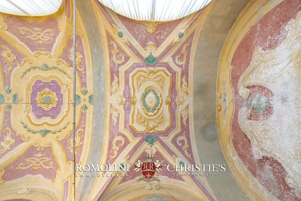 Pièces - Frescoed Villa with Garden near Lucca
