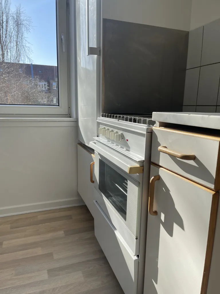 Cuisine - Two-Bedroom Flat with Garden in Ø-Gade Quarter