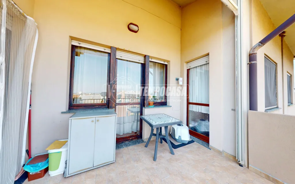 Balcon - Bright Trilocale with Balcony in Mappano
