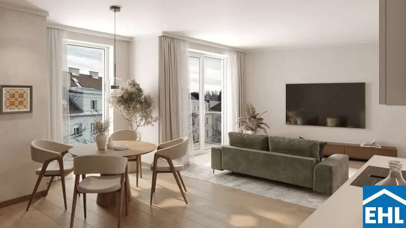 Séjour - Modern Apartments with Private Balcony in Atzgersdorf