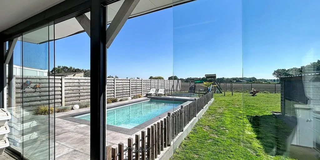 Piscine - Maison Familiale avec Piscine Chauffée à Hamont
