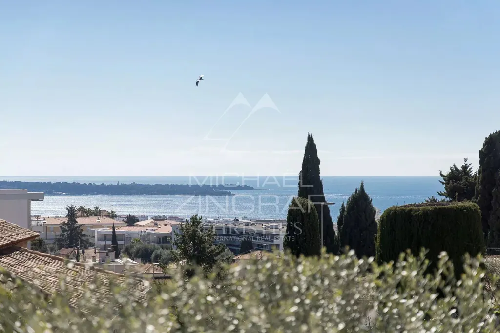 Aed - Modernised Provençal Villa with Sea View in Cannes