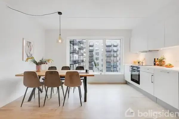 Salle à manger - Apartment with Balcony in Valby