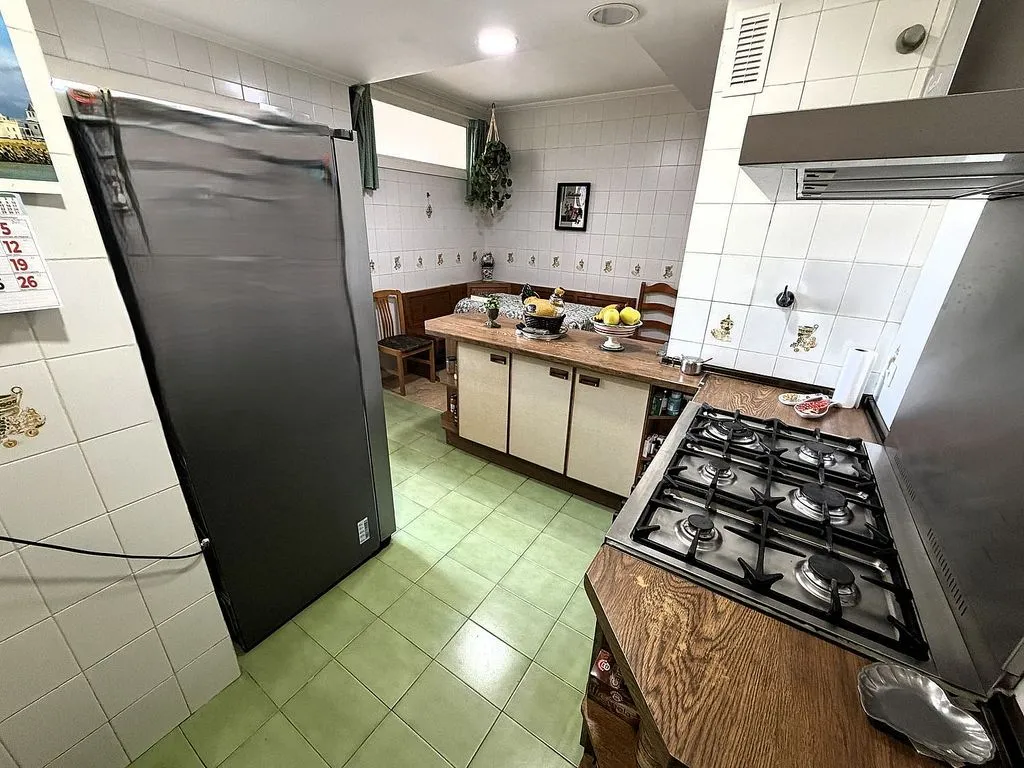 Köök - Beachfront Apartment with Garage in Playa Victoria