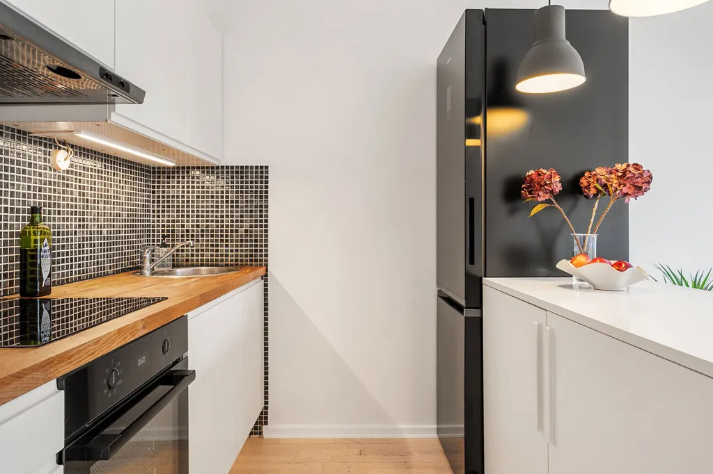 Cuisine - Apartment with Garden Access in Vanløse
