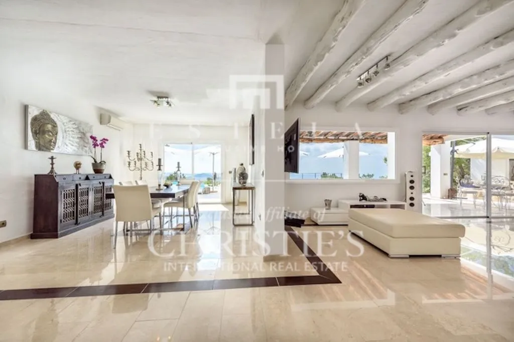 Séjour - Modern Villa with Sea View in Es Cubells