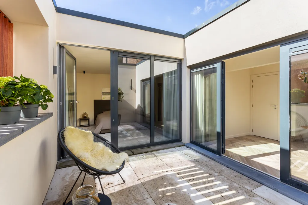 Terrasse - Maison mitoyenne avec jardin et parking au Zuid d'Anvers