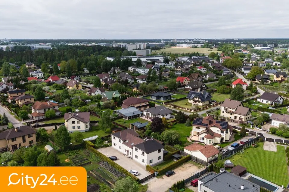 Vista aerea - Apartment with Private Garden in Dreiliņi, Riga