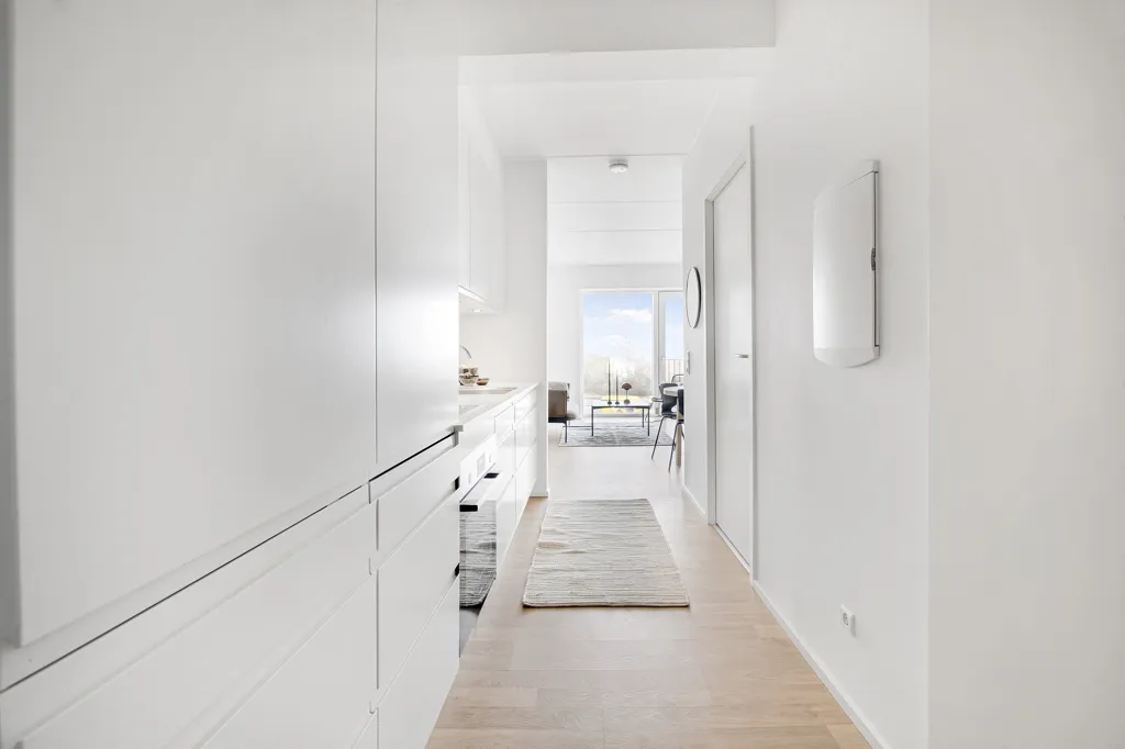 Entrée - Modern Apartment with Garden Access in Aarhus