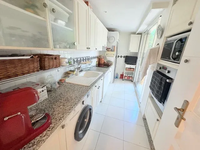Köök - Luxury Apartment with Sea View in Cannes
