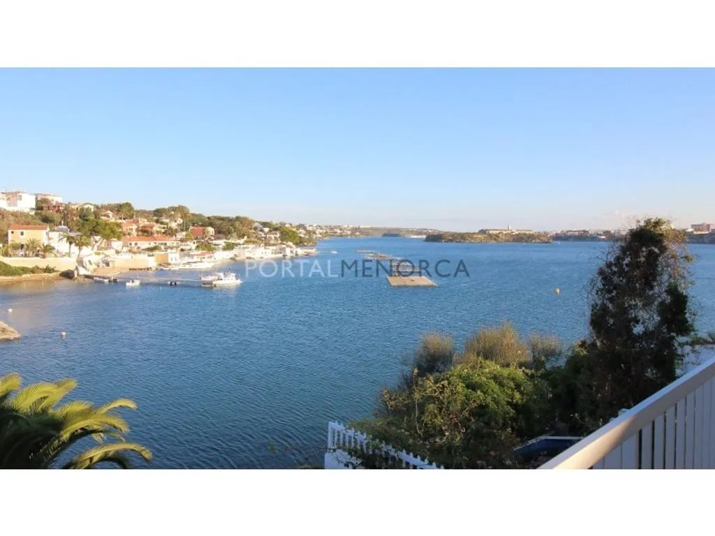 Terrass - Chalet with Jetty in Cala Llonga, Mahón