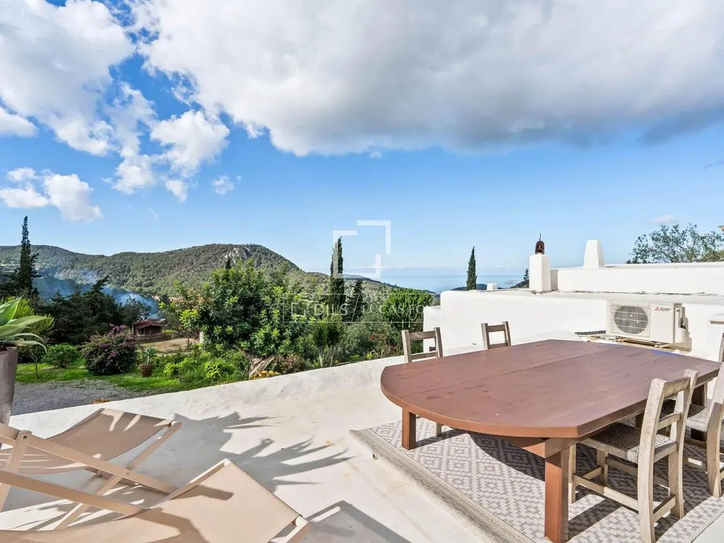 Terrasse - Restored Finca with Sea View in San Jose