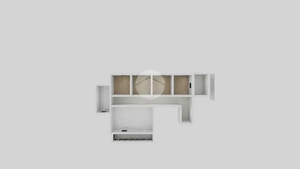 Plan - Quadrilocale with Panoramic View in Palermo