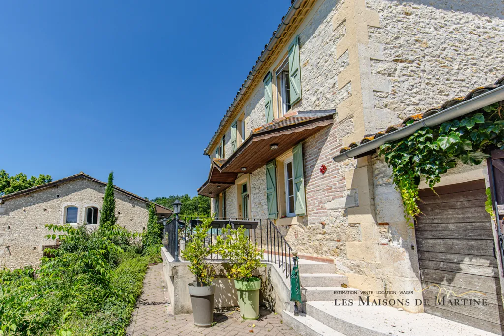 Exterior - Character House with Pool in Mauvezin, Gers