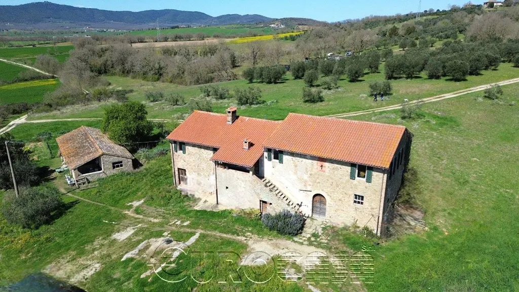 Õhuvaade - Rustic Casale with Olive Grove near Perugia