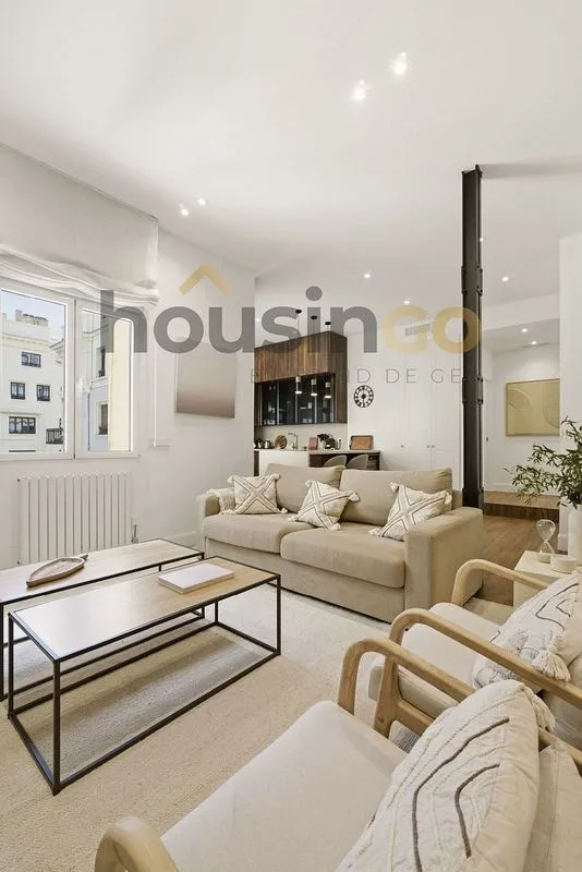 Séjour - Furnished Flat with Terrace in Salamanca