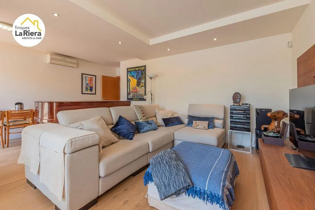 Séjour - Ground Floor Apartment with Pool in Sant Andreu de Llavaneres
