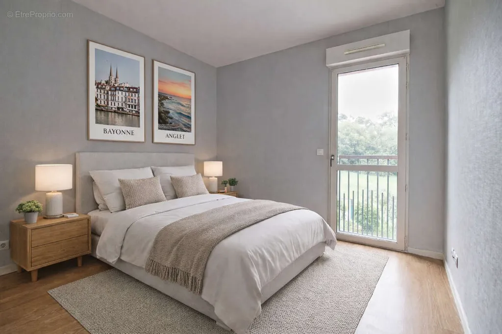 Chambres - Appartement 'Comme une Maison' avec Vue Dégagée à Bayonne