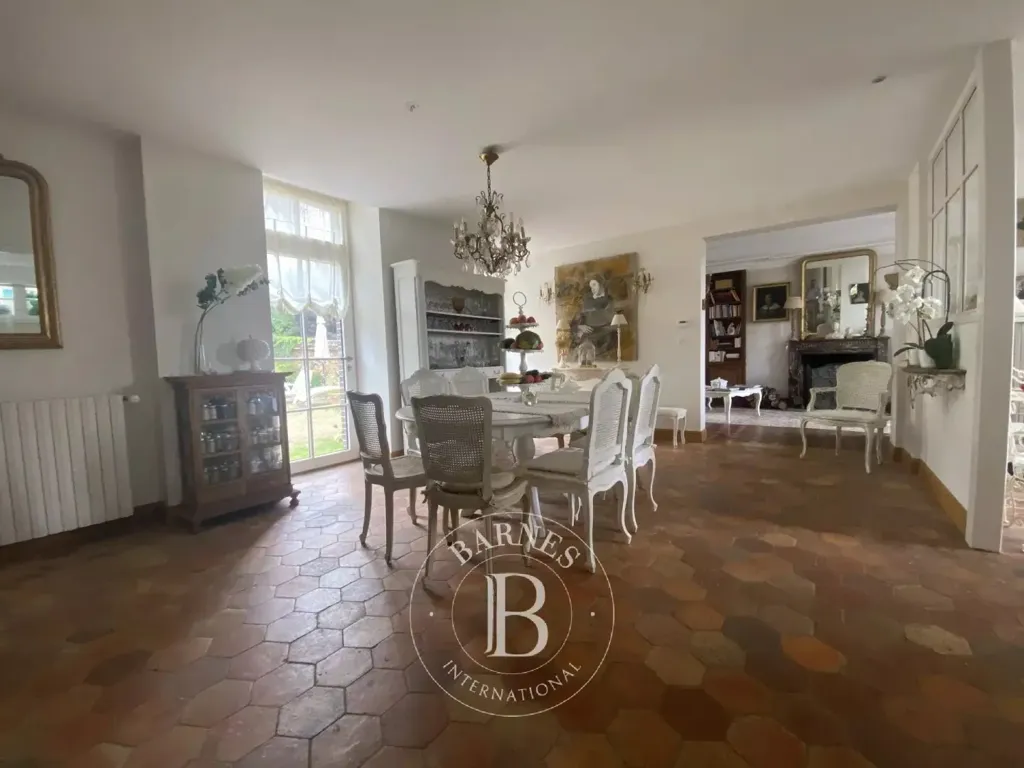 Sala da pranzo - Renaissance Manor with River View in Perche Gouët