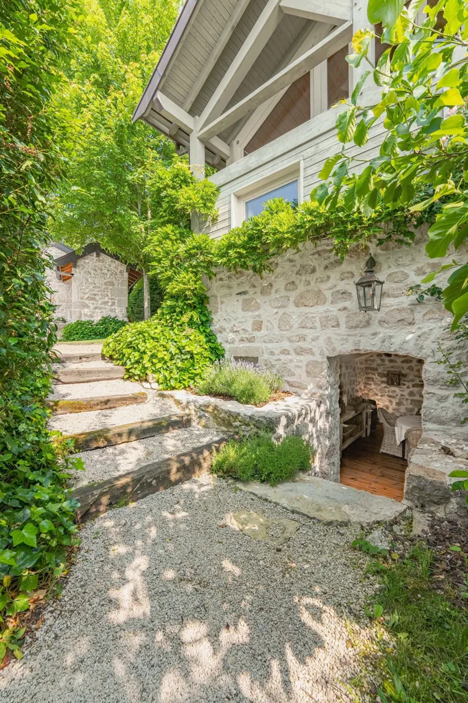 Garden - Luxury House with Mont Blanc View near Geneva
