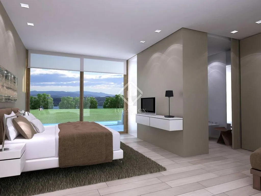 Bedrooms - Modern Villa with Sea View in Begur