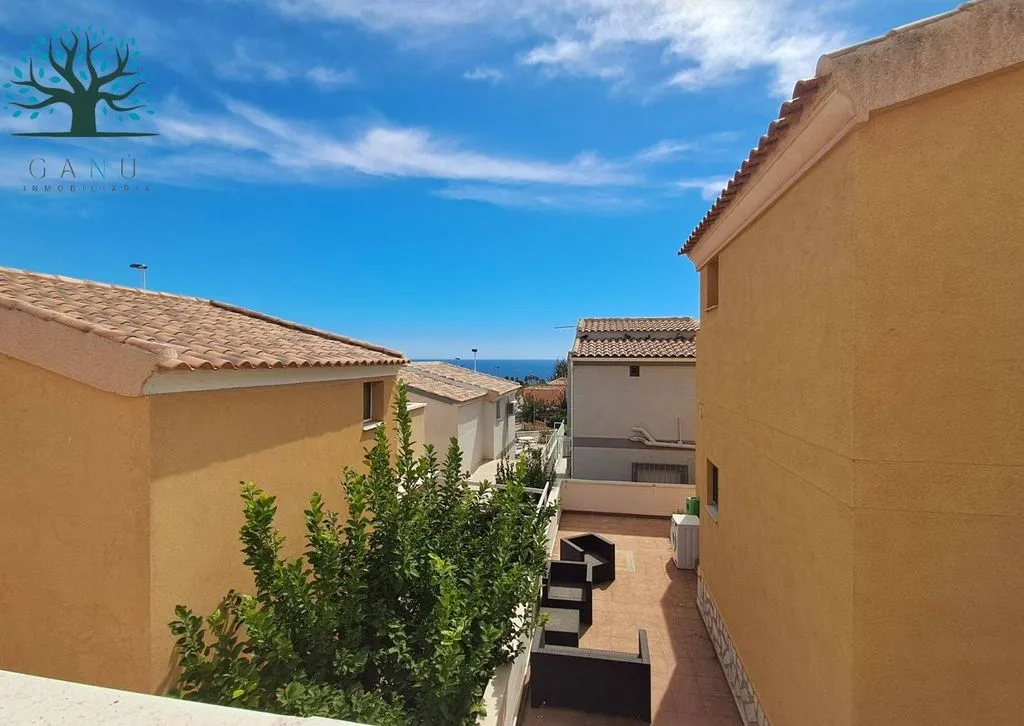Terrasse - Detached House with Pool in Mazarrón